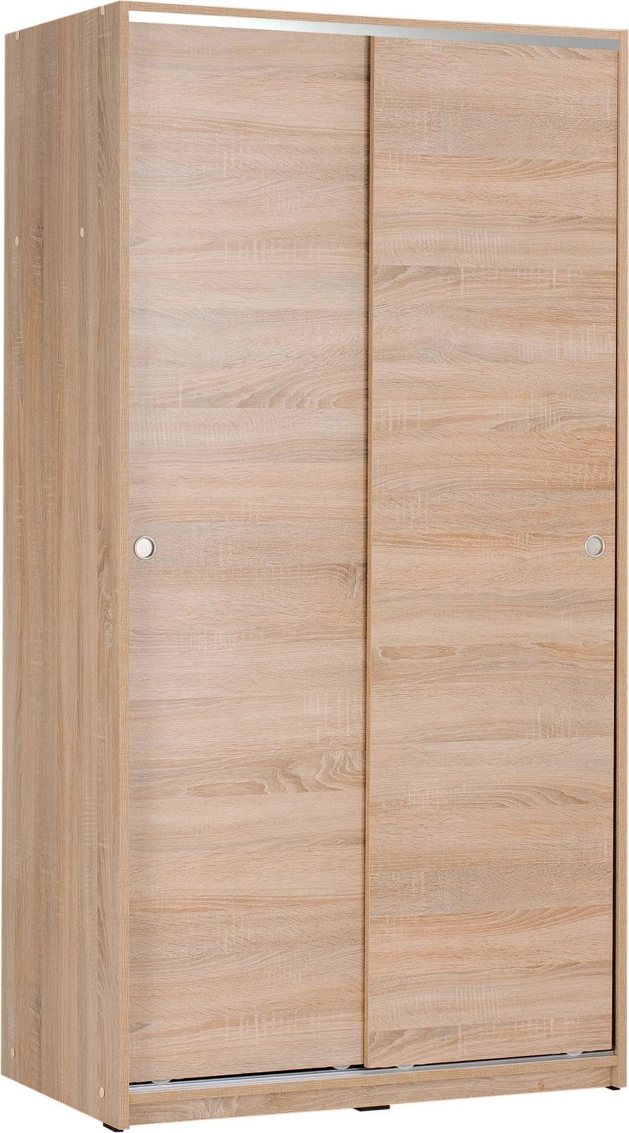 Dollap me dyer rrëshqitëse, ngjyrë sonomo, Hanah Home, SWD-436-SS-2, 94x182x52cm