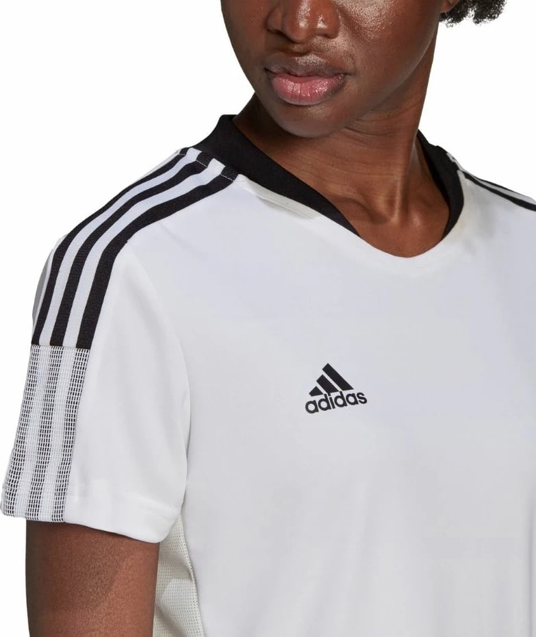 Maicë për femra adidas, e bardhë