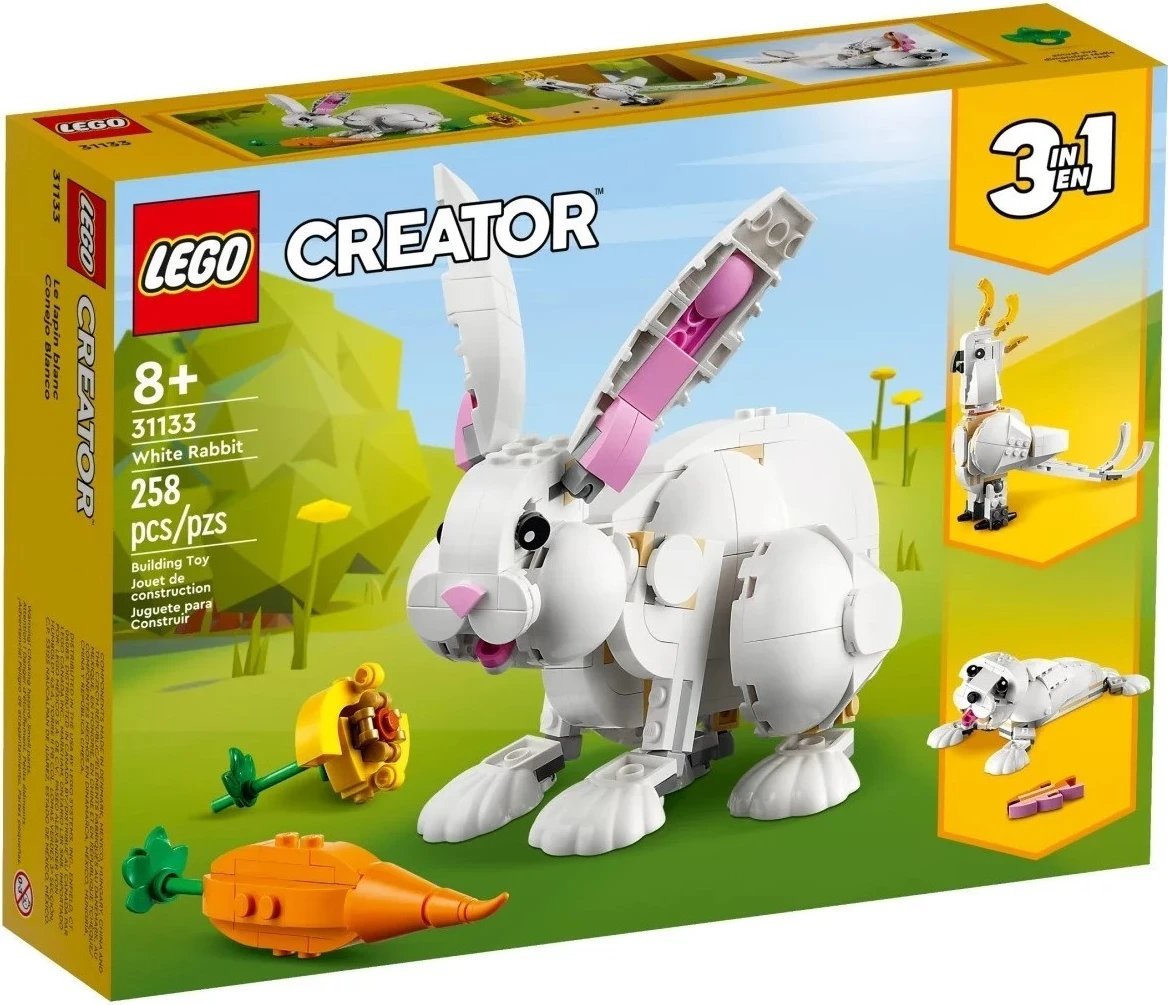 Set lodër Lego Creator, lepur i bardhë