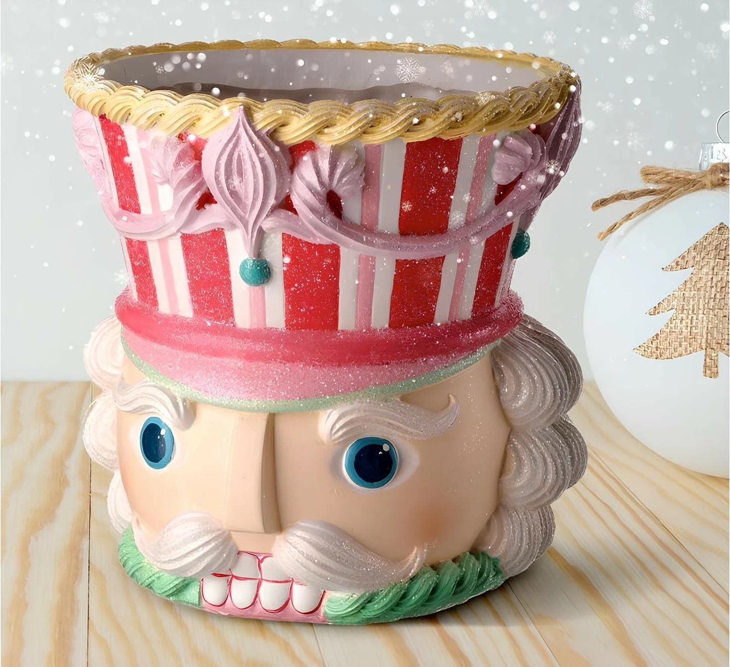 Jardiniere dekorative, shumëngjyrëshe, Evila Originals, CY0656, 16x16x17cm Jardiniere dekorative, shumëngjyrëshe, Evila Originals, CY0656, 16x16x17cm