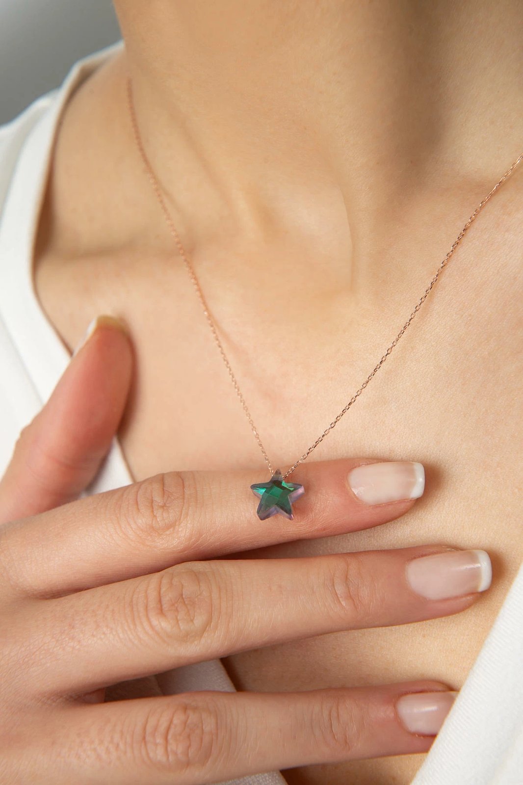 Qafore argjendi Elika Silver, ELKSLVR2095, shumëngjyrëshe