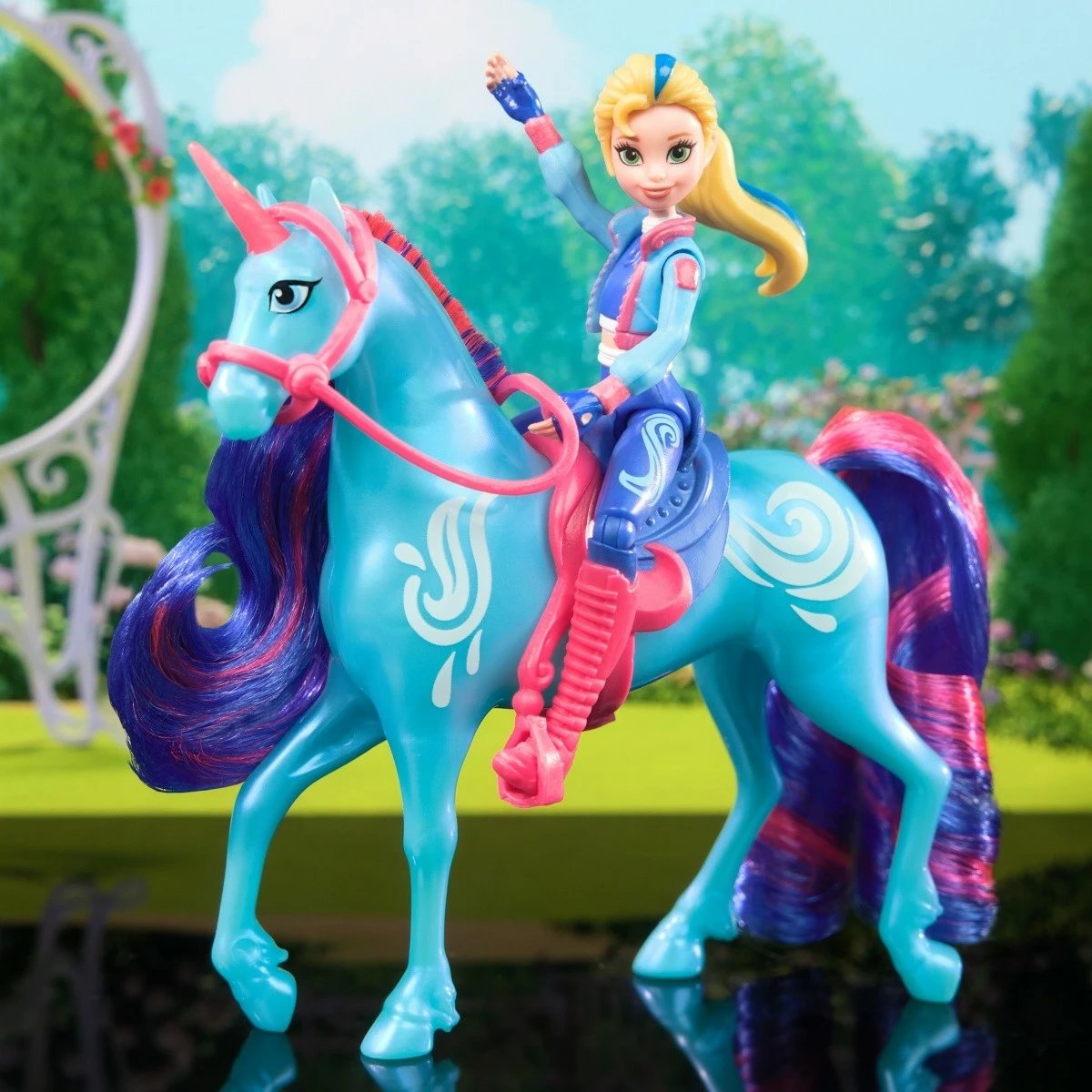 Set figurina Unicorn Academy Spin Master 6071175, Ava dhe Leaf, 11 cm + 13 cm, për vajza Set figurina Unicorn Academy Spin Master 6071175, Ava dhe Leaf, 11 cm + 13 cm, për vajza