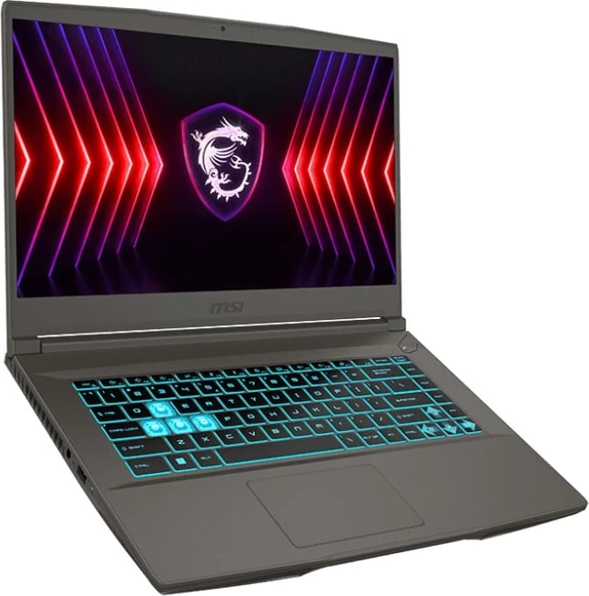 Laptop MSI Thin 15, 15.6", Intel core i7, 16GB RAM, 512GB SSD, NVIDIA GeForce RTX 3050, hiri