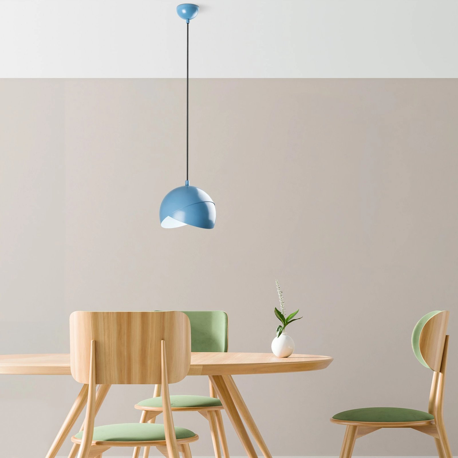 Llambë tavani Opviq Pacman, ngjyrë kaltër e çelët