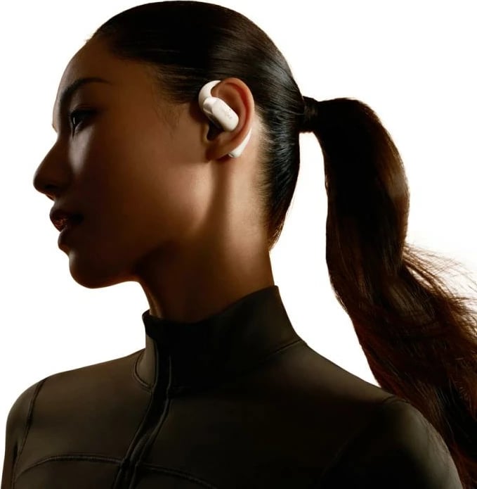 Kufje sportive wireless, AfterShokz OpenFit 2, bezhë (T920BG)