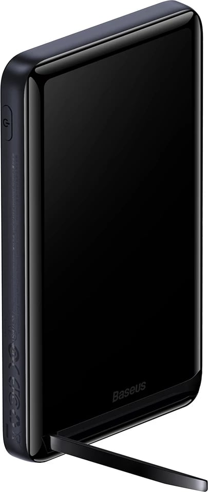 Powerbank Baseus Magnetic Bracket PPCX000203, 10000mAh, MagSafe, 20W, me kabllo USB-C 0.5m, Kaltër e errët