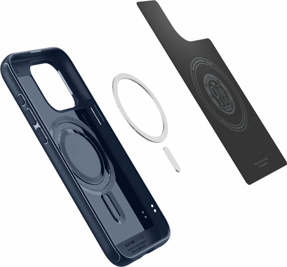 Mbështjellës Spigen Mag Armor MagSafe për iPhone 15 Pro Max, Blu