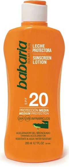 Losion për diell Babaria Sol Aloe SPF20 unisex 300ml