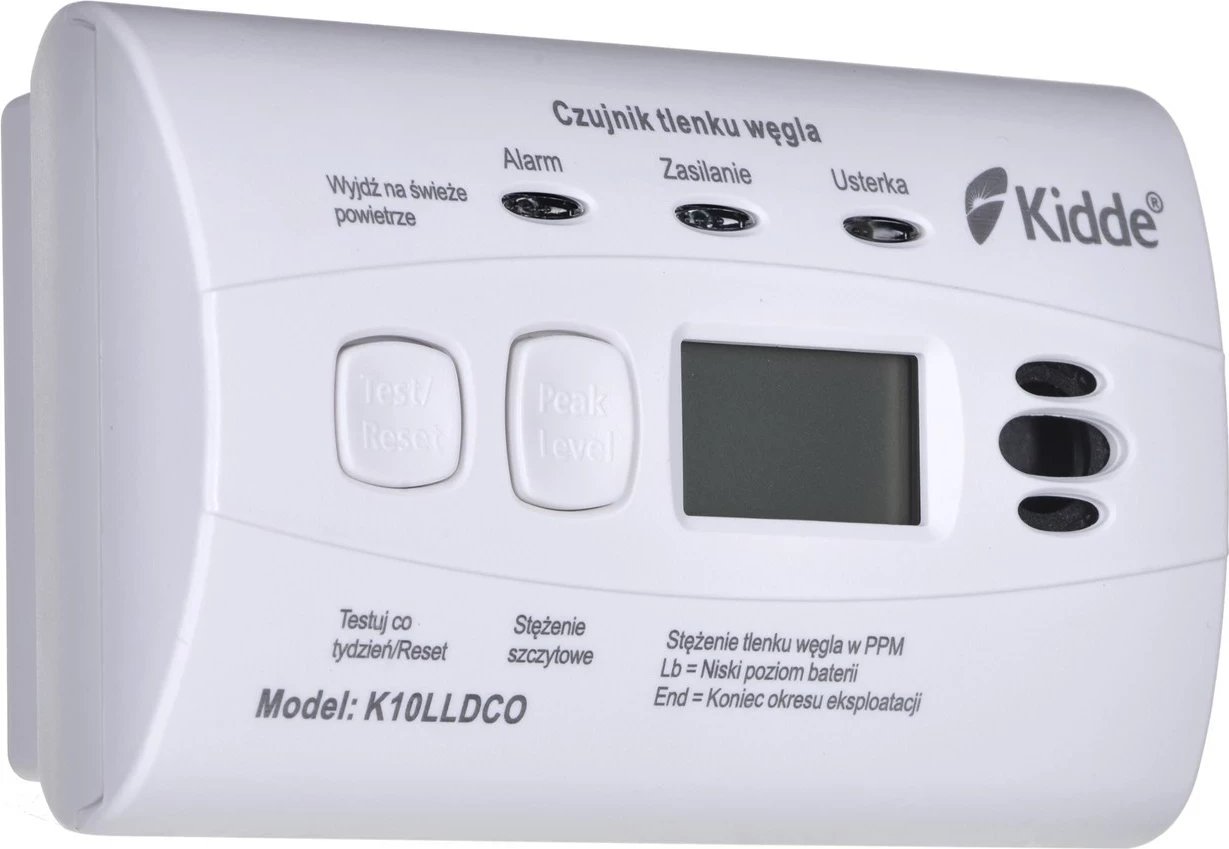 Detektor monoksidi Kidde K10LLDCO, i bardhë