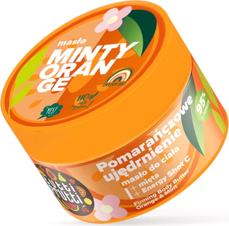 Buter për trup Farmona Tutti Frutti Orange dhe Mint + Energy Shot C për femra, 200ml