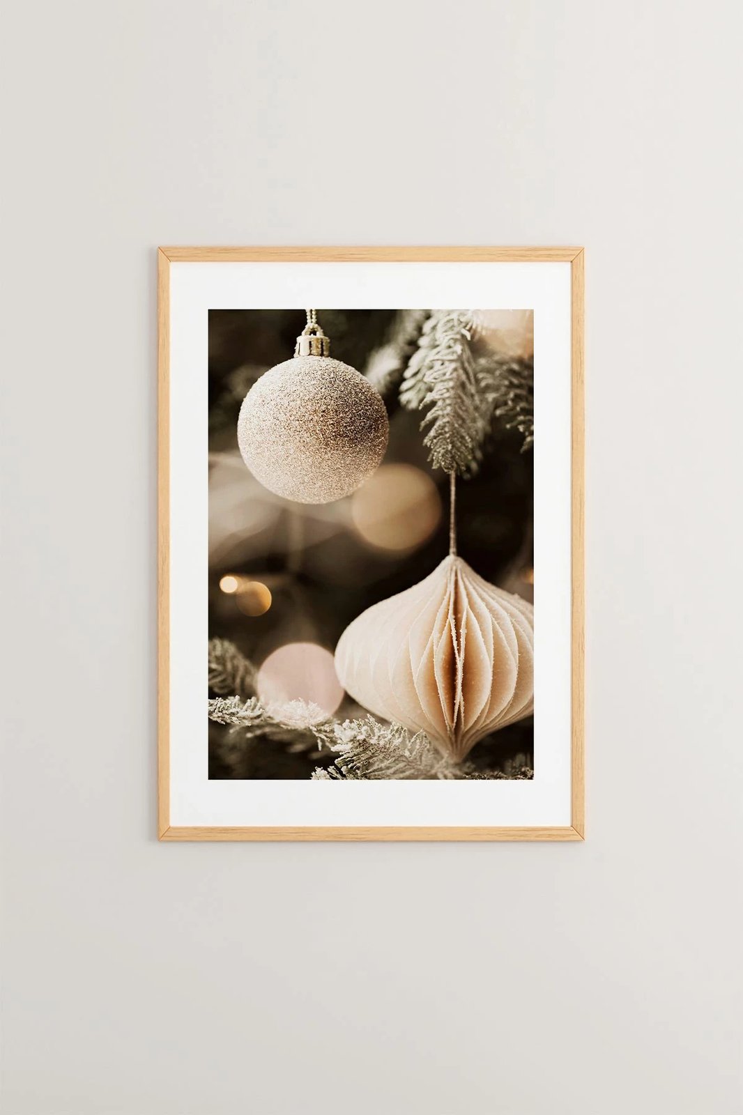 Pikturë dekorative me kornizë, shumëngjyrëshe, Wallity, Nwyearsngmdl80, 33x48cm