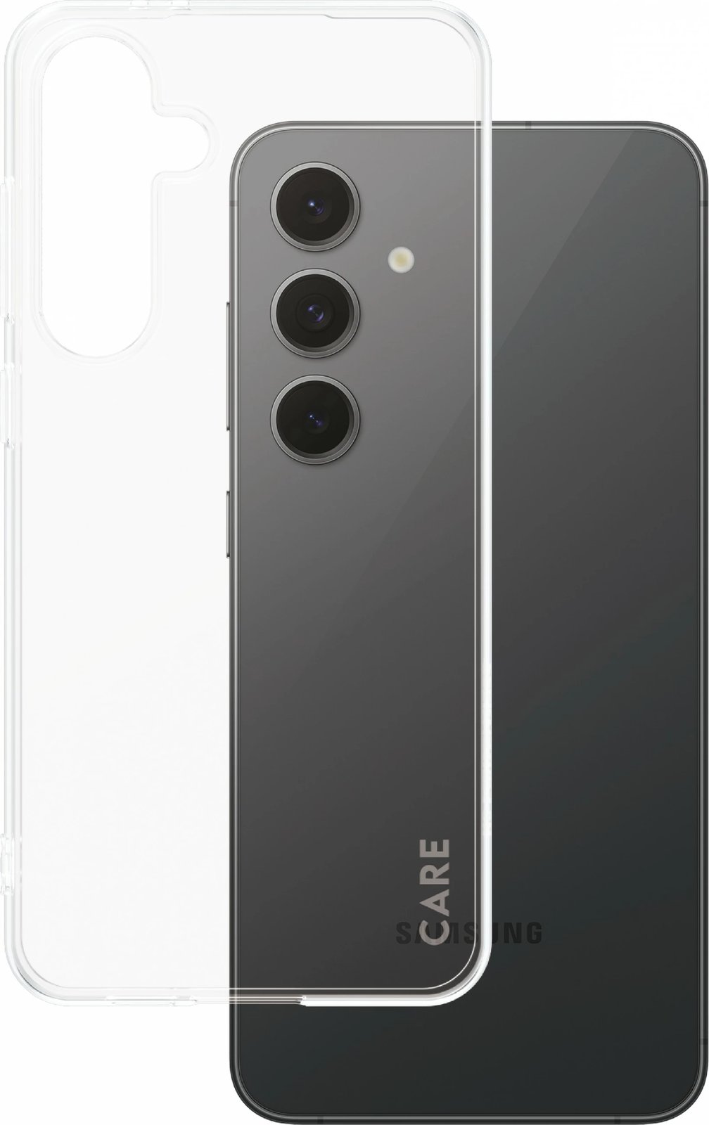 Mbështjellës PanzerGlass CARE Fashionable Case transparent Samsung S24 FE