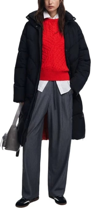 Jakne Desigual femra, e zezë