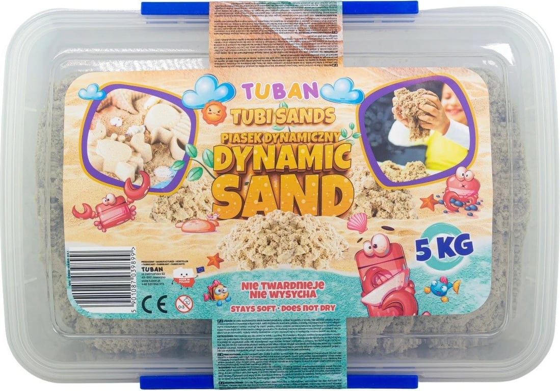Rërë dinamike Tuban TU3989, 5 kg, natyrale, në kuti