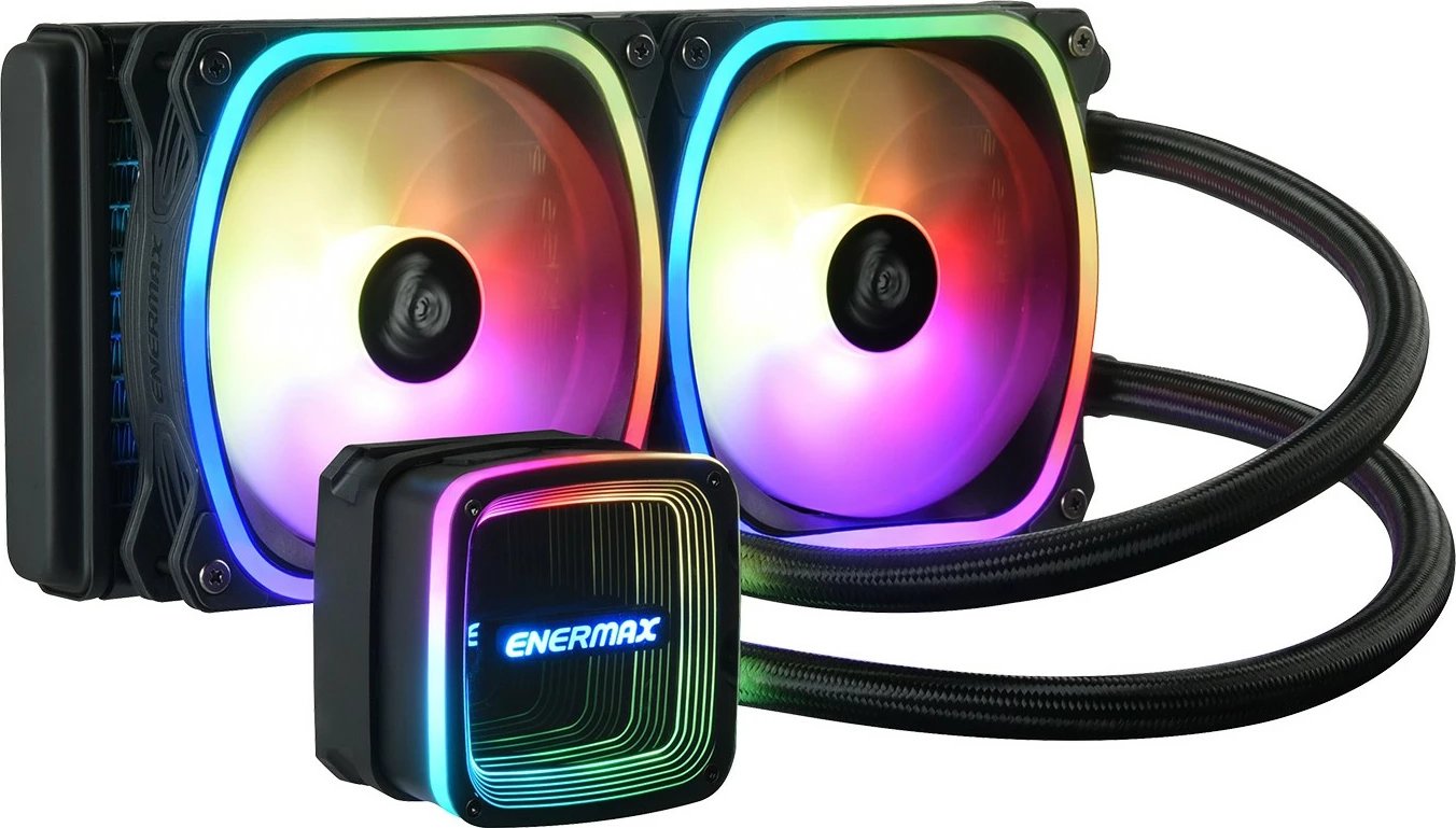 K Cooler Enermax Aquafusion ADV ELC-AQFA240-SQA, 240mm, RGB, i zi