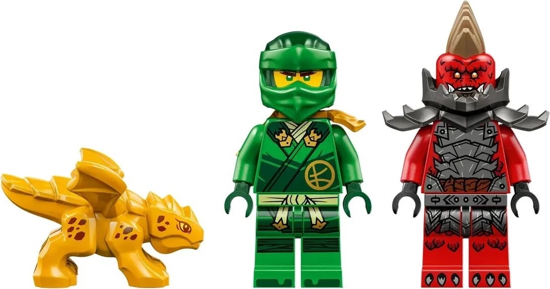 Set lodrash LEGO NINJAGO Lloyd's Green Forest Dragon 71829, 2 minifigura, për fëmijë 6+ vjeç, Jeshile