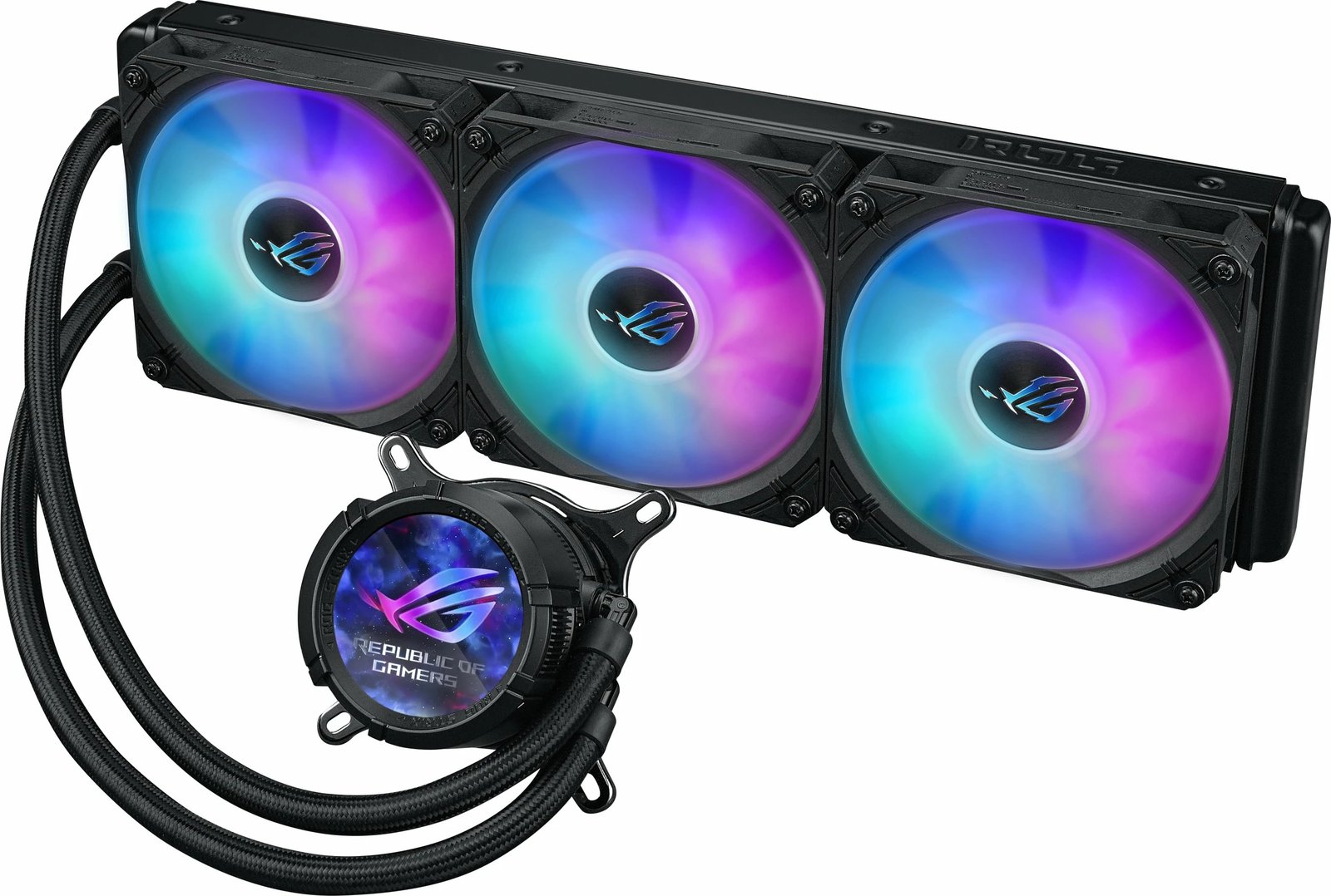 Ftohës uji all-in-one ASUS ROG STRIX LC III 360 ARGB, 3x12cm, i zi