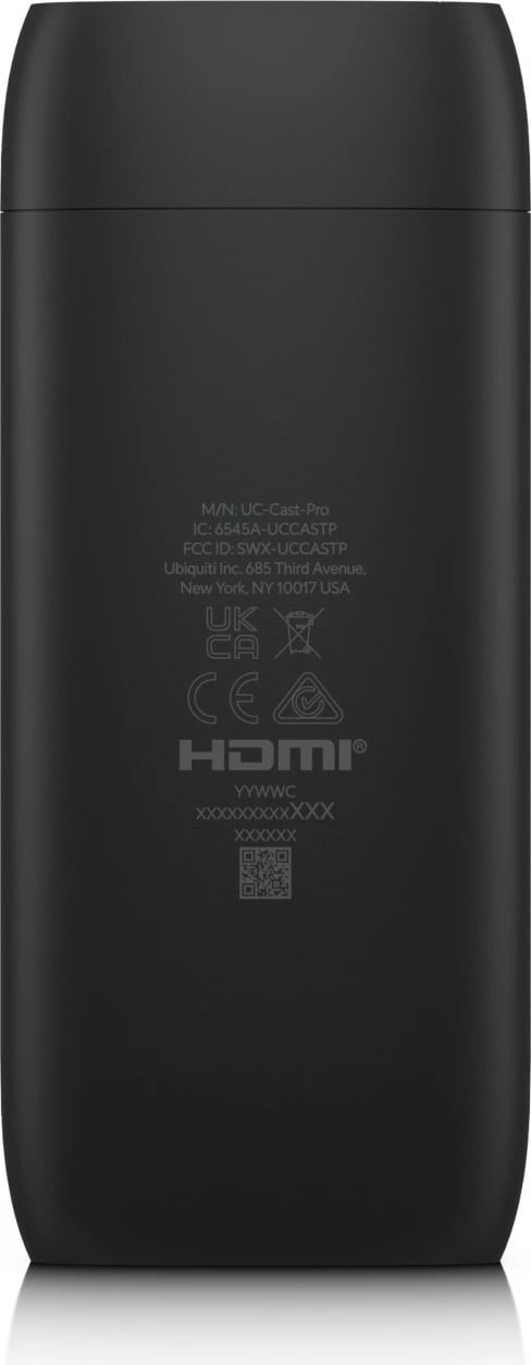 Pajisje rrjeti Ubiquiti UC-Cast-Pro, e zezë