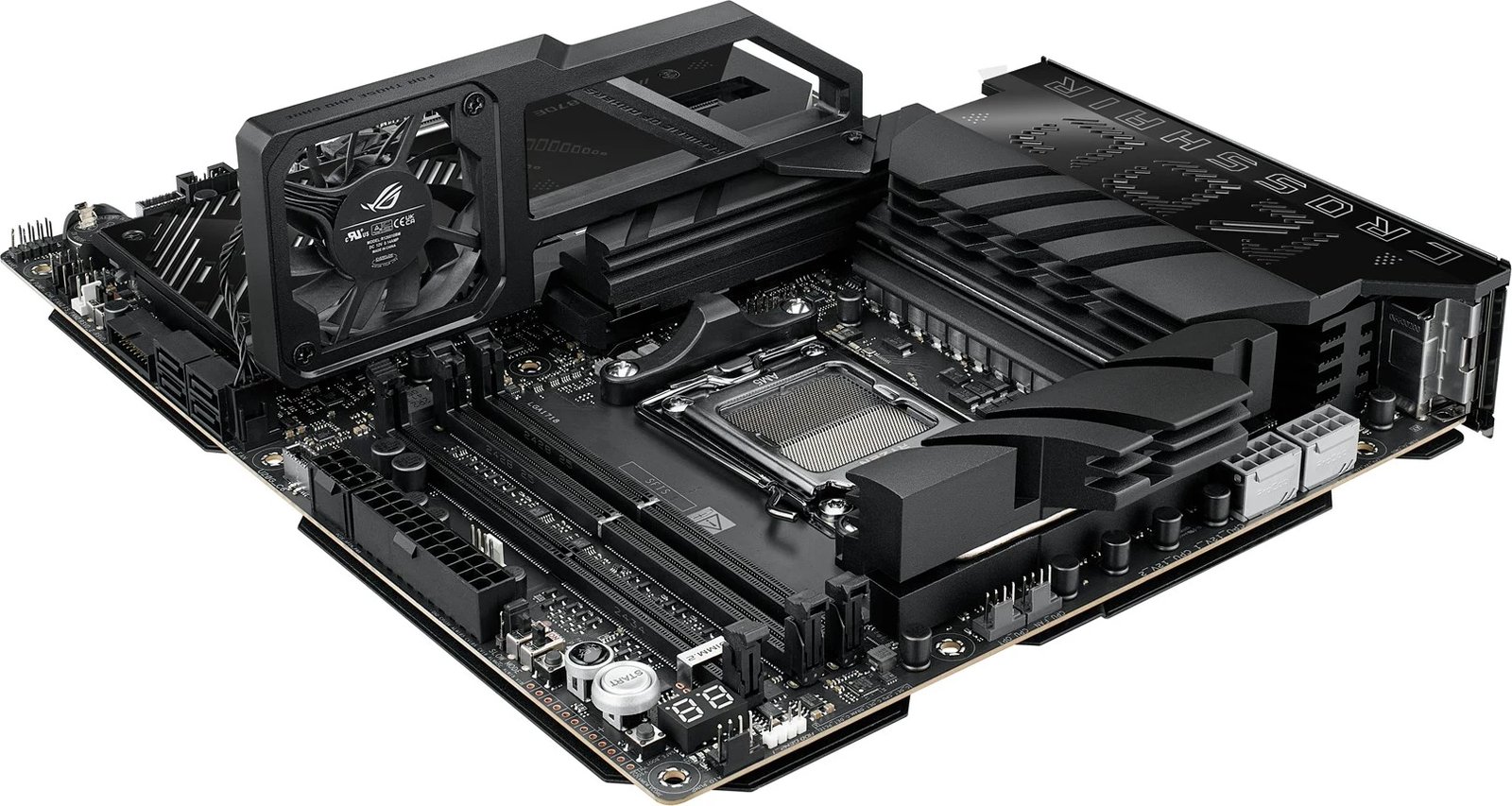 Pllakë amë ASUS ROG CROSSHAIR X870E APEX, Socket AM5, ATX, e zezë Pllakë amë ASUS ROG CROSSHAIR X870E APEX, Socket AM5, ATX, e zezë