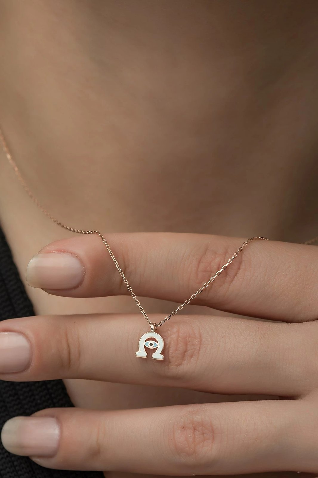 Qafore argjendi Jumeon, TRDYL966, ngjyrë rozë e bardhë