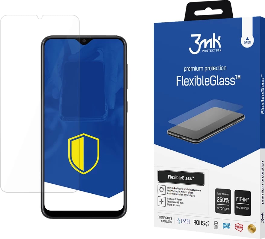 Mbrojtës ekrani 3mk FlexibleGlass për Samsung Galaxy A20e, Transparent