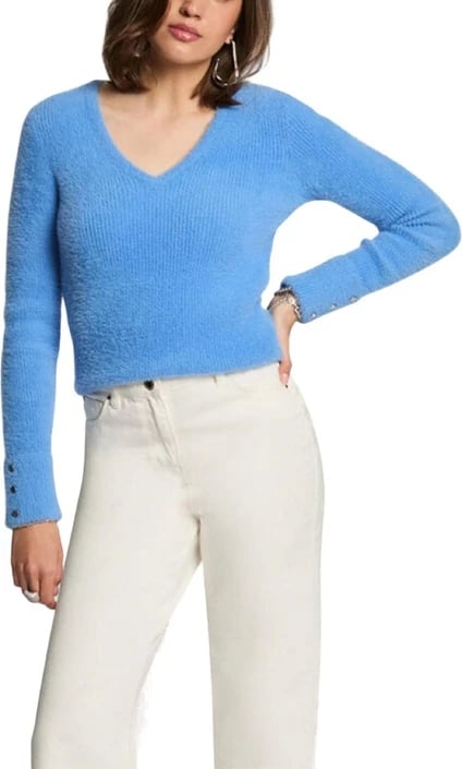 Maglia femra Morgan De Toi, blu