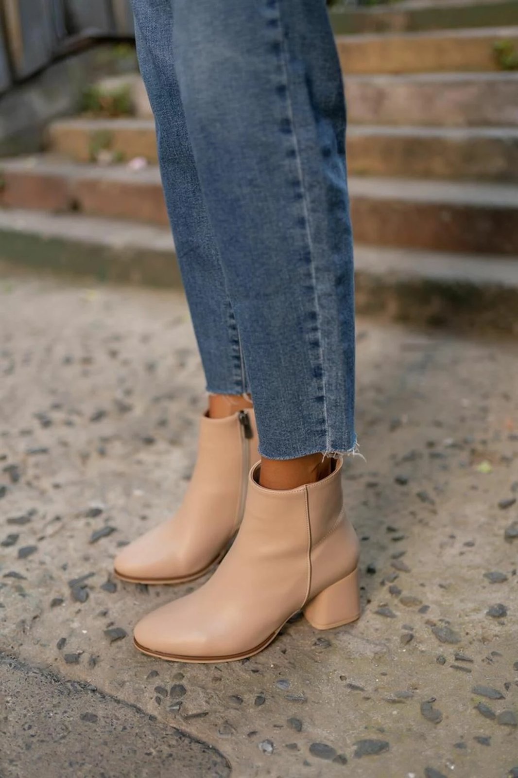 Çizme për femra, ngjyrë mink, Jumeon, MK1345021KR20-003