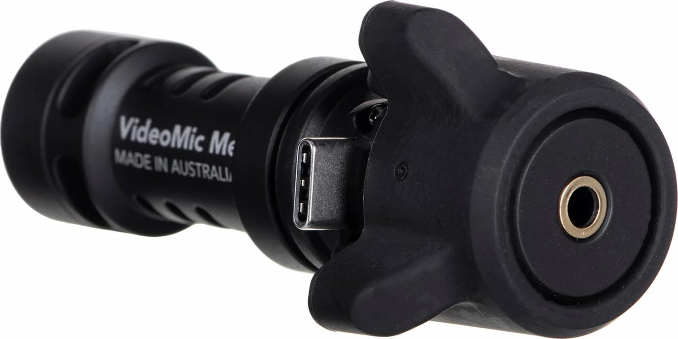 Mikrofon tabletash RODE VideoMic Me-C, USB Type-C, Alumini, i zi