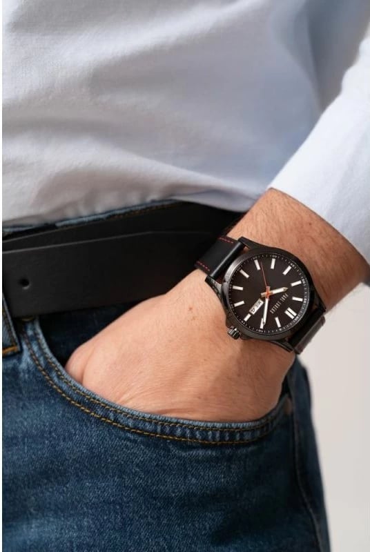 Orë dore për meshkuj Paul Lorens, e zezë