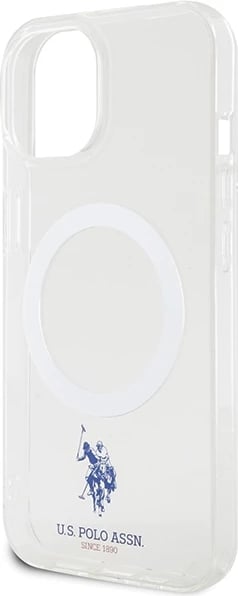 Mbështjellës U.S. Polo Assn. USHMP15SUCIT për iPhone 15 6.1", MagSafe, Transparent Mbështjellës U.S. Polo Assn. USHMP15SUCIT për iPhone 15 6.1", MagSafe, Transparent