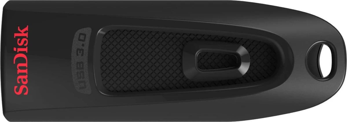 USB SanDisk Ultra,  256 GB, e zezë
