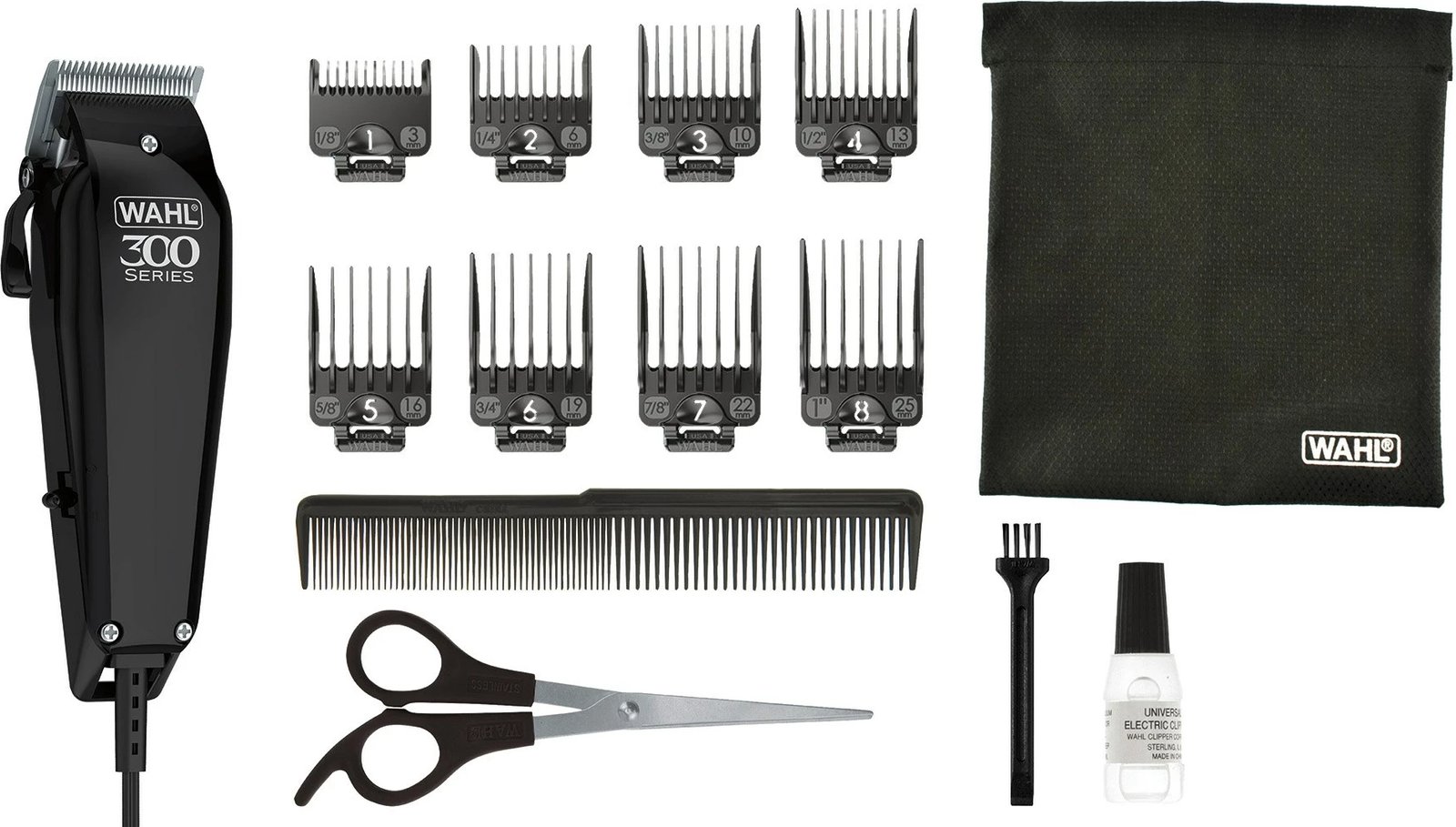 Makinë rroje Wahl Home Pro 300, 20102-0460, E zezë