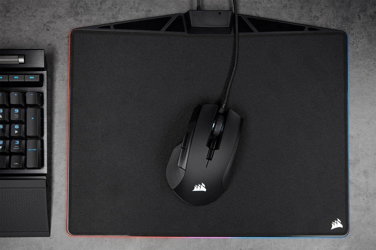 Maus Corsair Ironclaw RGB, 18000 DPI, i zi Maus Corsair Ironclaw RGB, 18000 DPI, i zi