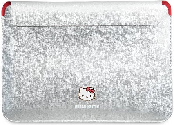 Mbështjellës laptopi Hello Kitty Metal Logo, 14 inç, argjend