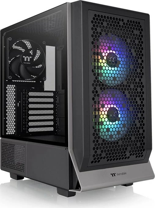 Kasë Thermaltake Ceres 300 TG ARGB, Midi Tower, xham i temperuar, e zezë