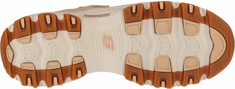 Atlete femra Skechers, bezhë