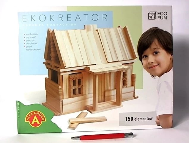 Set ndërtimi Alexander Eco Fun Eco-creator, 150 pjesë