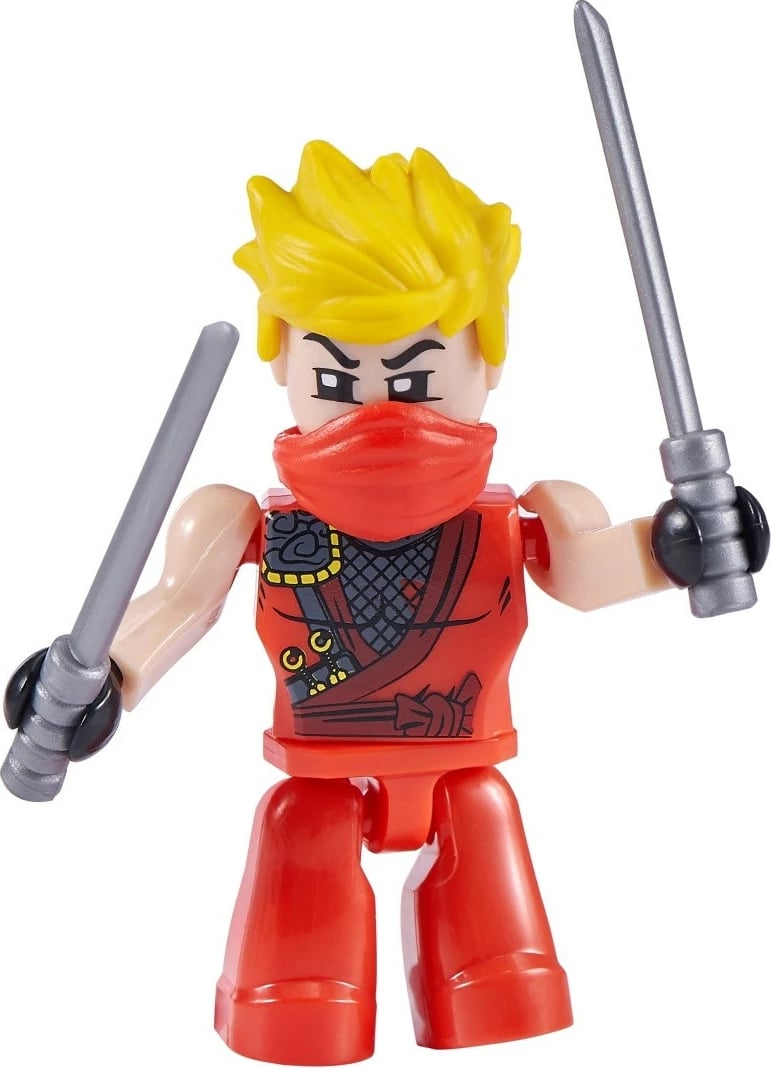 Set blloqe ndërtimi ZURU Max Build More, 100+ pjesë, me figurë, plastikë