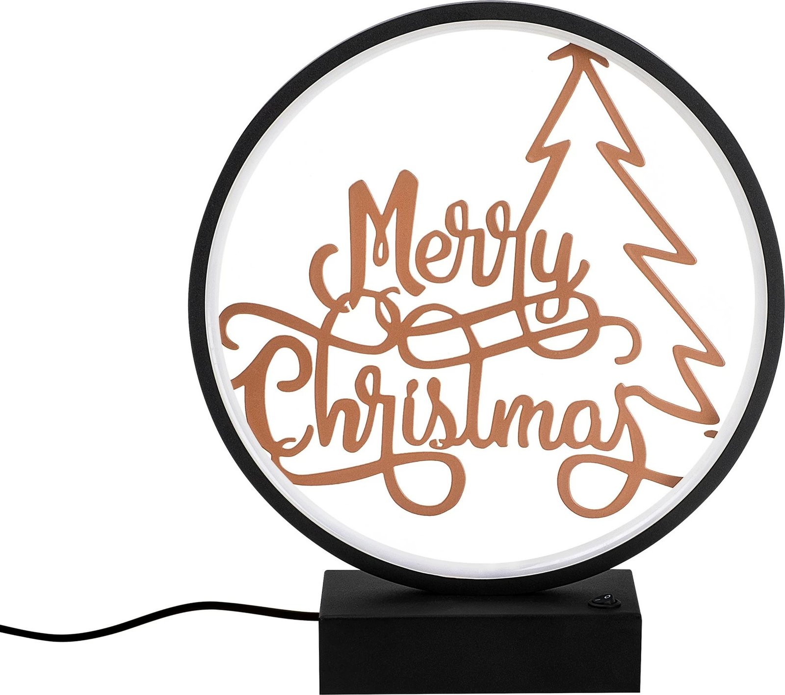 Llambë tavoline Opviq, XMAS2, e zezë dhe bakri