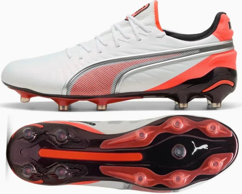 Atlete futbolli Puma për meshkuj, të bardha