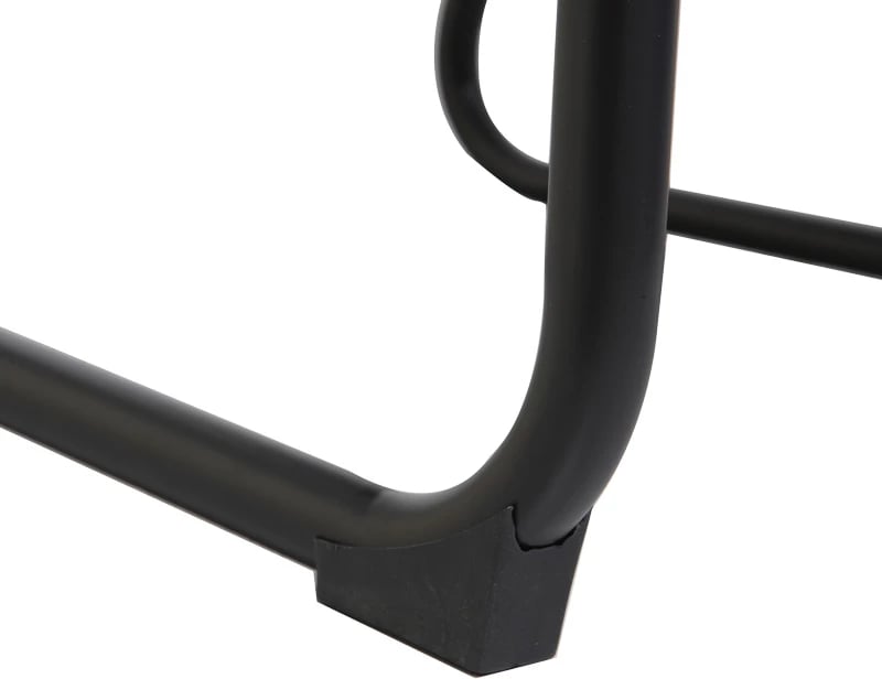 Karrige vizitorësh, stof krem, këmbë metalike të zeza, 65x68.5x79.5cm