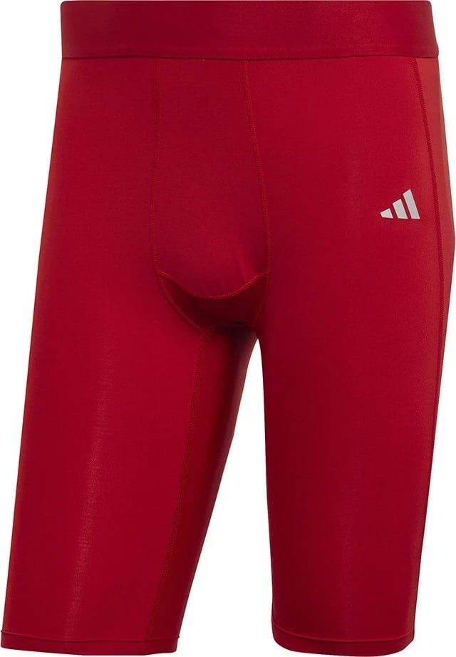 Tuta të shkurtra adidas Techfit Aeroready, të kuqe, S