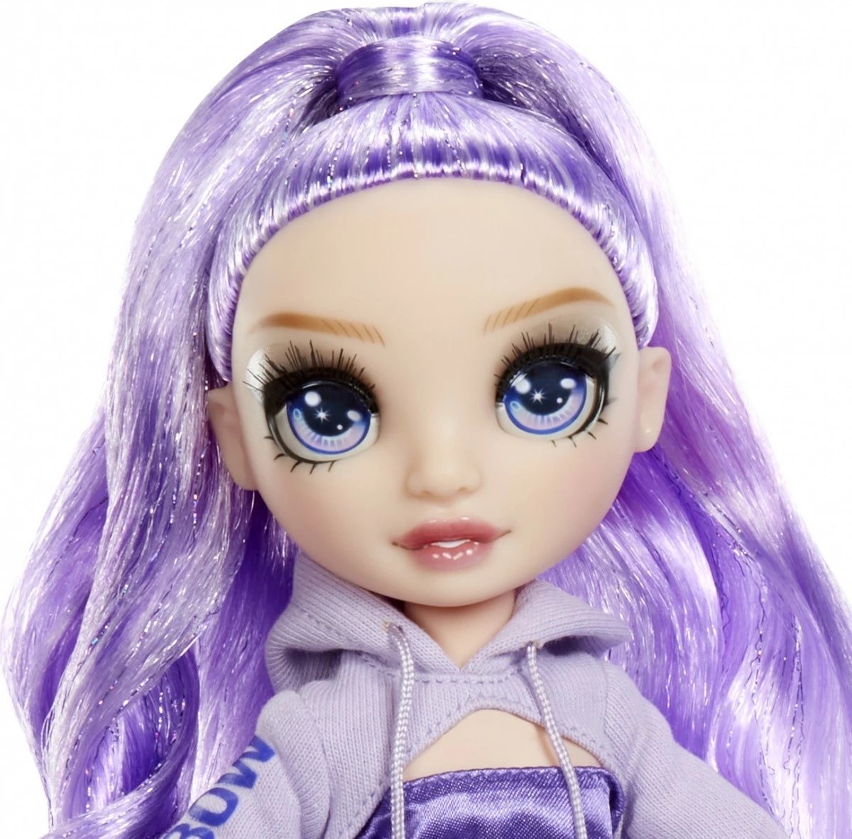 Kukull Rainbow High Sparkle & Shine Viola me aksesorë, 11 inç, vjollcë
