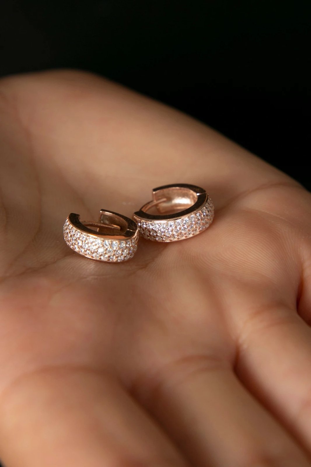 Vathë argjendi Elika, ngjyrë ari rozë, ELKYS60042R