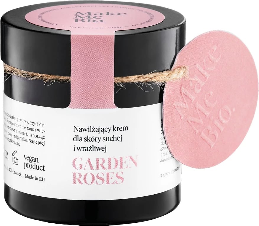 Krem hidratues për fytyrë Make Me Bio Garden Roses për femra, 60ml