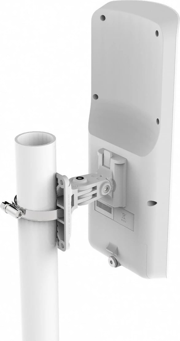 Antenë Wi‑Fi sektoriale me ruter të integrum, Mikrotik RB911G-2HPnD-12S mANTBox 2 12s, 2.4 GHz 12 dBi 120° Gigabit PoE, e bardhë