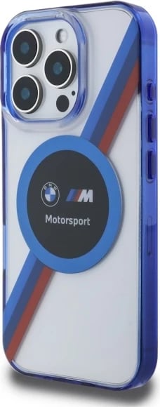 Mbështjellës BMW Motorsport IML Circle MagSafe për iPhone 16 Pro Max 6.9", transparent