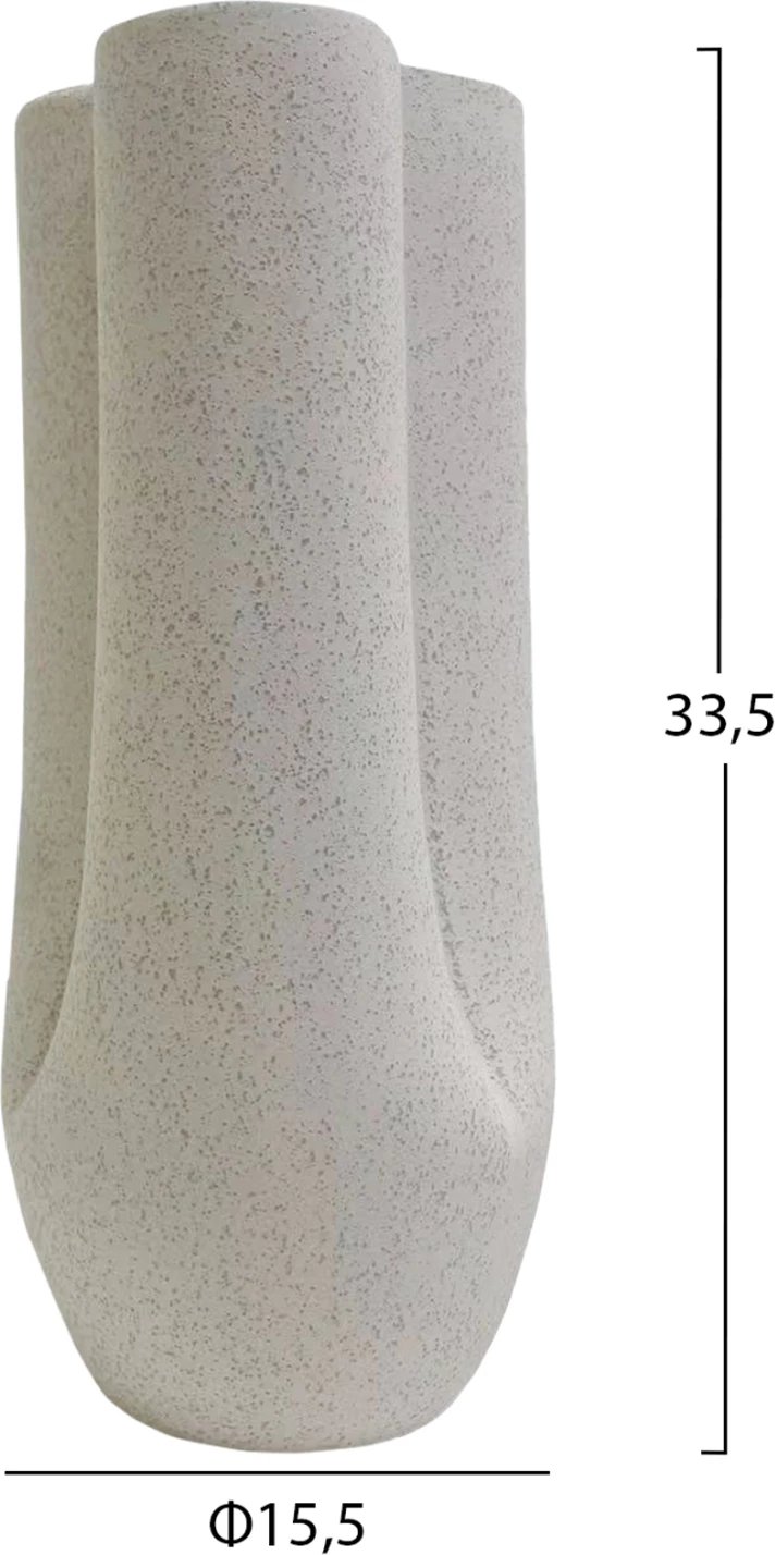 Dekor tavoline prej qeramike, ngjyrë e bardhë, FH4611.01, Φ15.5x33.5H cm Dekor tavoline prej qeramike, ngjyrë e bardhë, FH4611.01, Φ15.5x33.5H cm