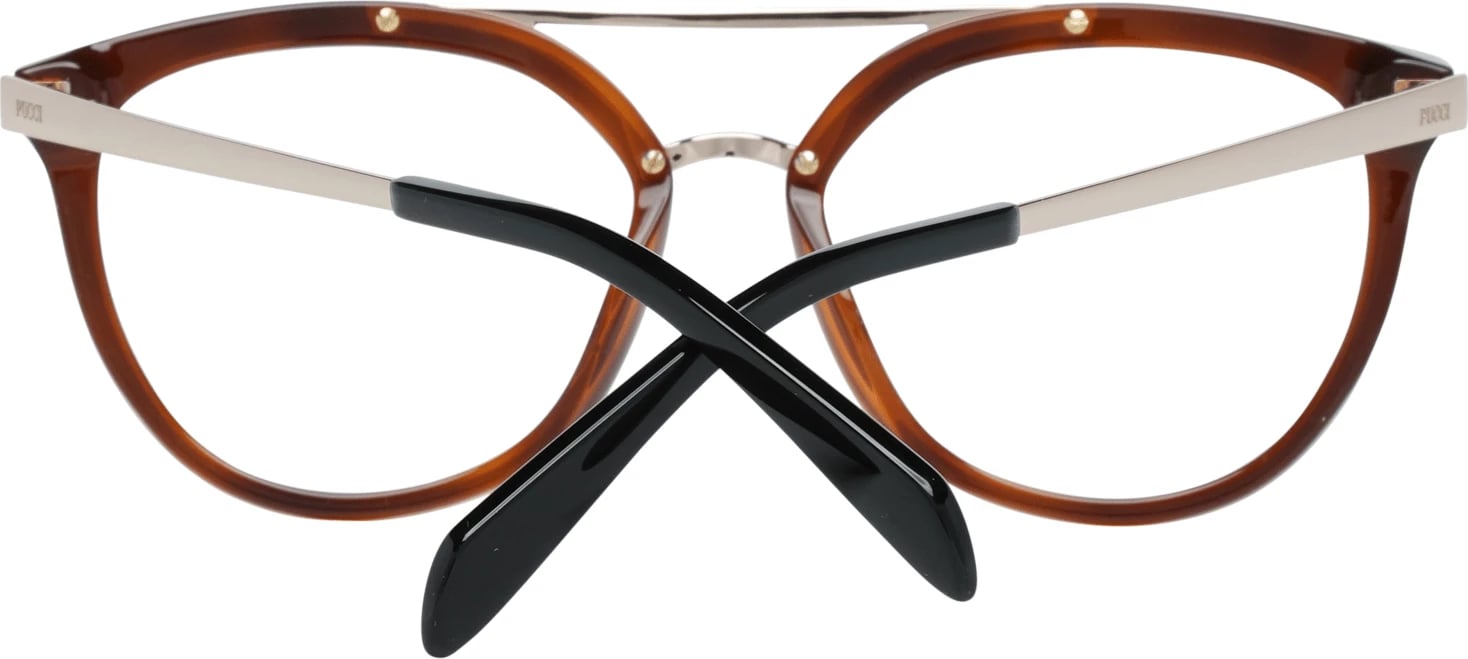 Kornizë optike për femra Emilio Pucci, e zezë