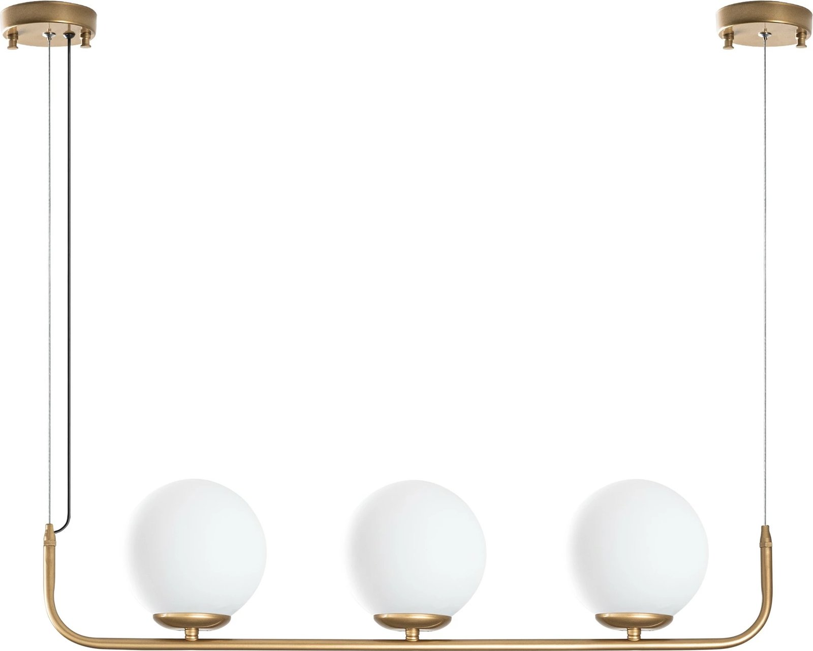 Llambë tavani Opviq Faruk, ngjyrë ari, 3 copa, 76x15x110cm